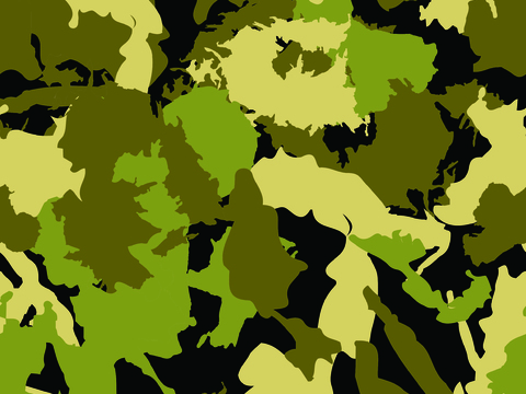 海陆空军绿迷彩服花纹图案220