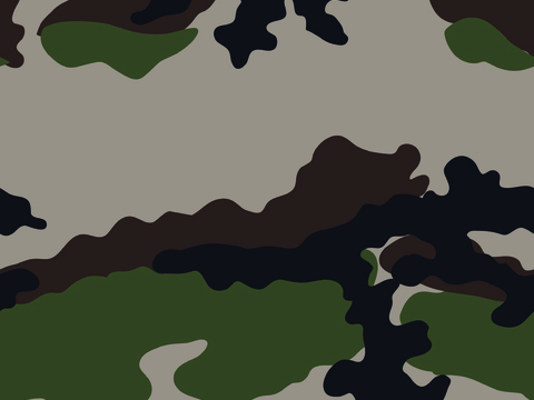  海陆空军绿迷彩服花纹图案35 