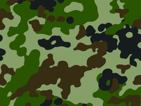  海陆空军绿迷彩服花纹图案25 
