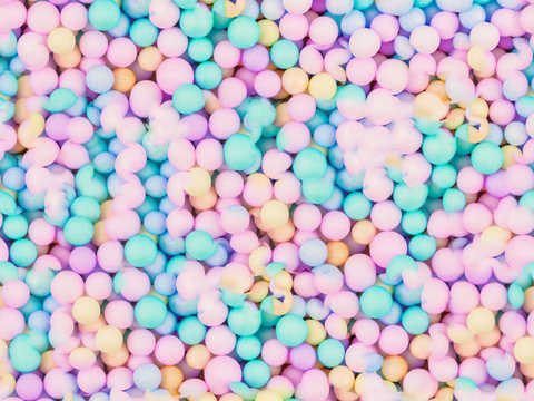 彩色塑料球贴图9