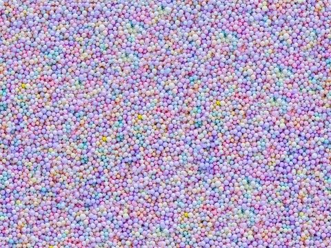 彩色塑料球贴图3