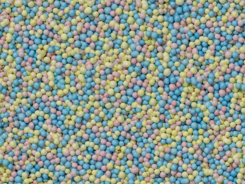 彩色塑料球贴图6