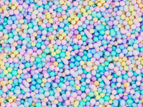 彩色塑料球贴图8