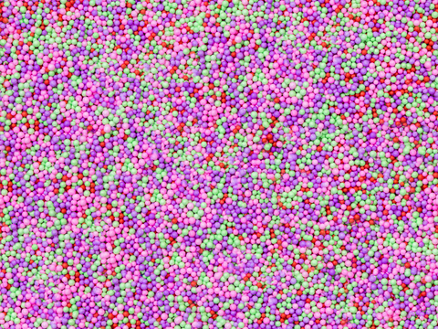 彩色塑料球贴图1