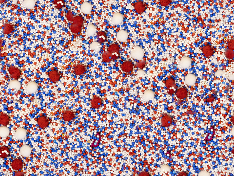 彩色塑料球贴图2