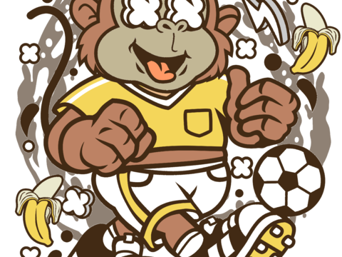  创意卡通潮流涂鸦插画印花186 