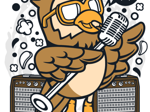 创意卡通潮流涂鸦插画印花124