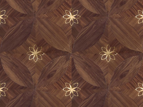 新中式意式木纹大理石_鎏金贴图