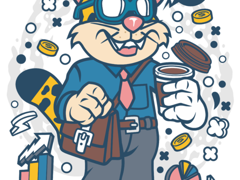  创意卡通潮流涂鸦插画印花102 