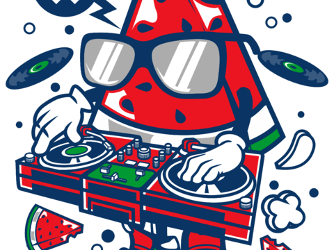  创意卡通潮流涂鸦插画印花213 