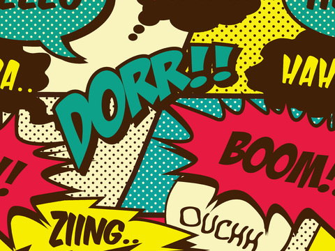 创意动感涂鸦插画88