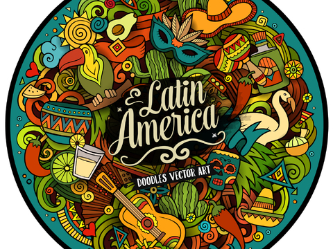 潮流缠绕涂鸦插画15