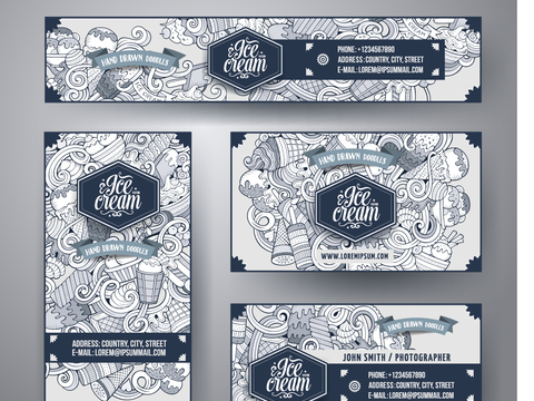 潮流缠绕涂鸦插画14