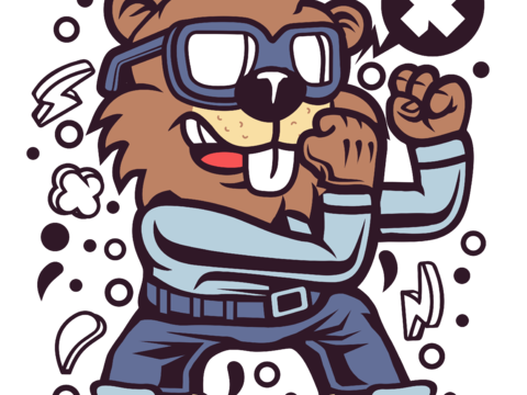 创意卡通潮流涂鸦插画印花18