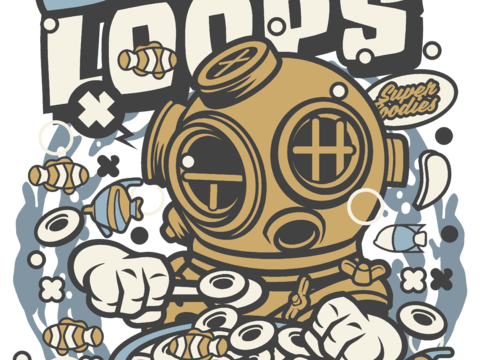 创意卡通潮流涂鸦插画印花118