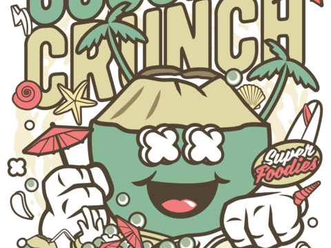 创意卡通潮流涂鸦插画印花43