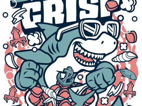  创意卡通潮流涂鸦插画印花167 