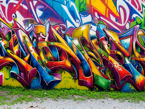  街头涂鸦绘画喷漆墙绘144 