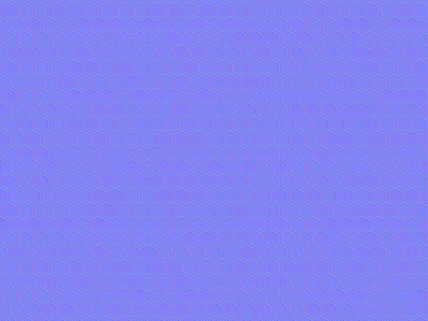 蜂巢 六边形菱形 大理石 瓷砖 防滑砖 法线