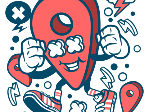  创意卡通潮流涂鸦插画印花108 