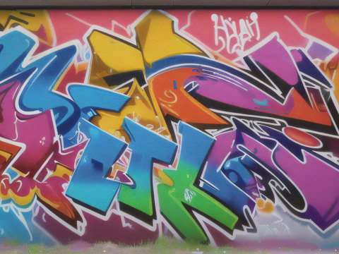  街头涂鸦绘画喷漆墙绘186 