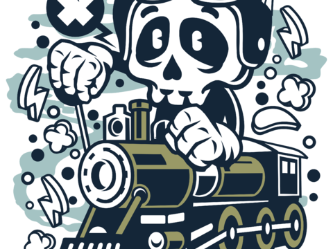  创意卡通潮流涂鸦插画印花183 