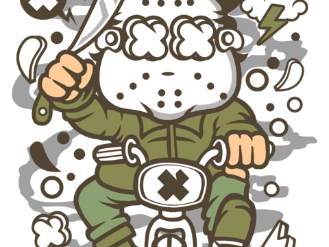 创意卡通潮流涂鸦插画印花109