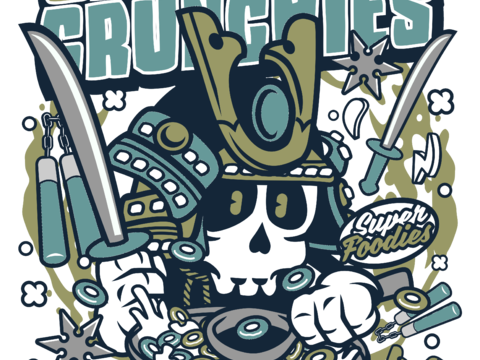  创意卡通潮流涂鸦插画印花163 