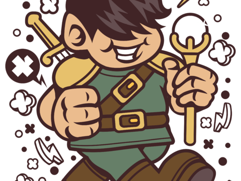 创意卡通潮流涂鸦插画印花99