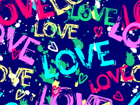  创意动感涂鸦插画119 