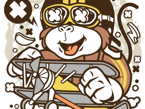 创意卡通潮流涂鸦插画印花114