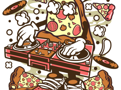 创意卡通潮流涂鸦插画印花62