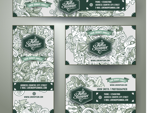 潮流缠绕涂鸦插画21