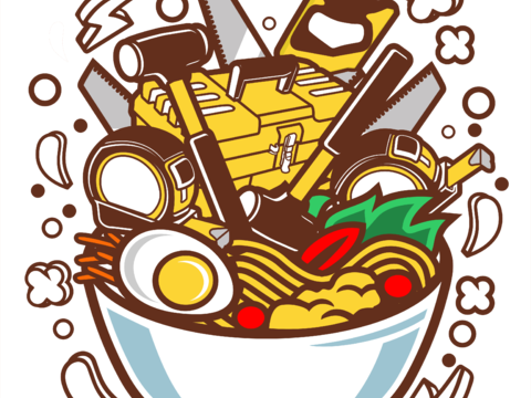  创意卡通潮流涂鸦插画印花144 