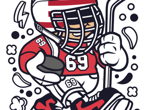  创意卡通潮流涂鸦插画印花2 