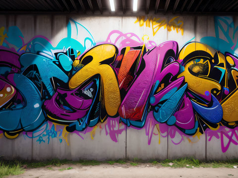  街头涂鸦绘画喷漆墙绘122 