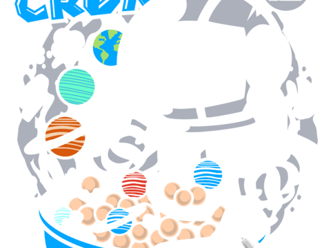 创意卡通潮流涂鸦插画印花7