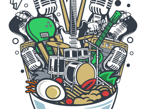  创意卡通潮流涂鸦插画印花141 