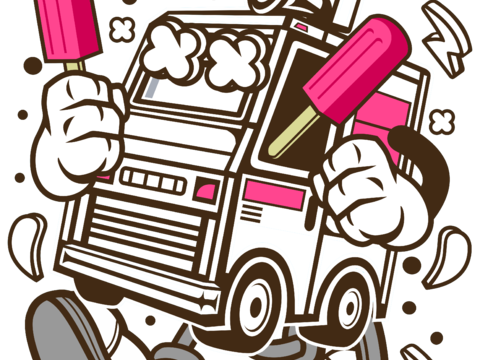 创意卡通潮流涂鸦插画印花92