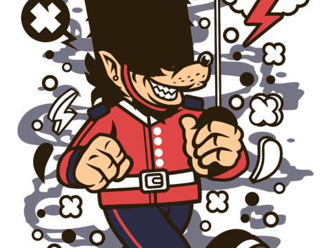 创意卡通潮流涂鸦插画印花220