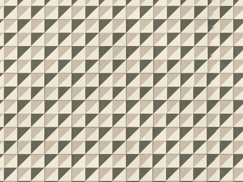  复古几何图案花砖瓷砖，中古奶油仿古砖艺术砖385 