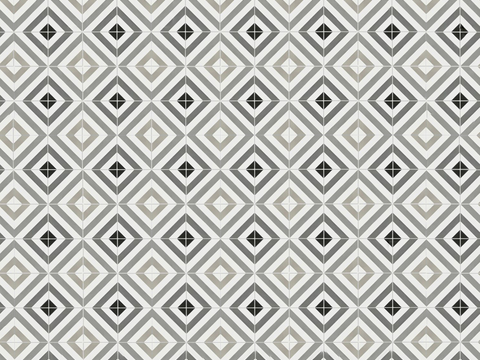 复古几何图案花砖瓷砖，中古奶油仿古砖艺术砖53