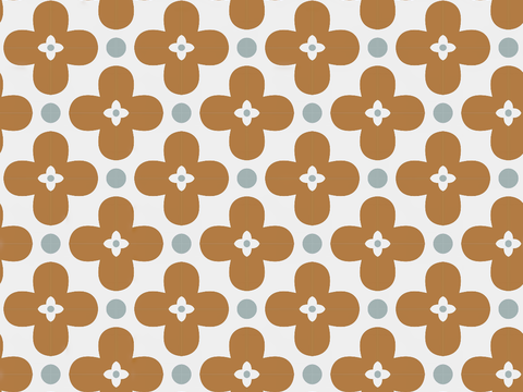 复古几何图案花砖瓷砖，中古奶油仿古砖艺术砖27