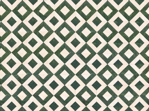 复古几何图案花砖瓷砖，中古奶油仿古砖艺术砖19