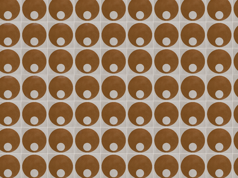  复古几何图案花砖瓷砖，中古奶油仿古砖艺术砖311 