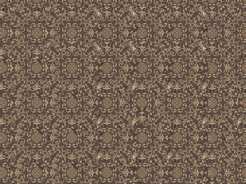 复古植物自然图案花砖瓷砖13