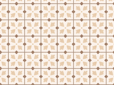 中古奶油仿古砖艺术砖贴图