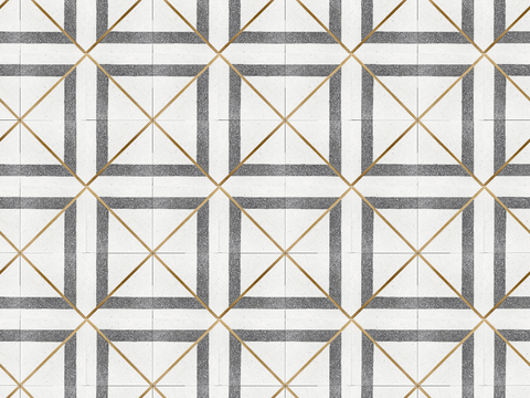 复古几何图案花砖瓷砖，中古奶油仿古砖艺术砖51