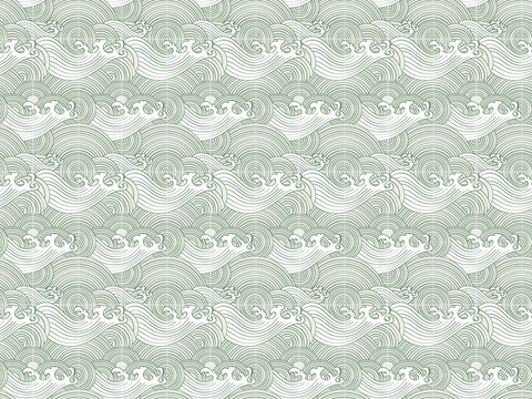 复古植物自然图案花砖瓷砖11