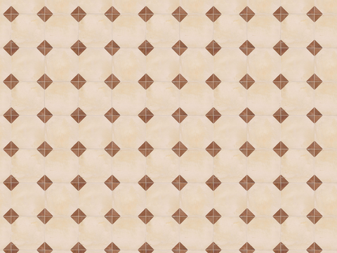 复古几何图案花砖瓷砖，中古奶油仿古砖艺术砖139